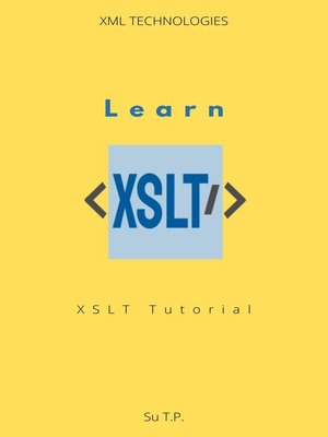 cover image of Learn XSLT